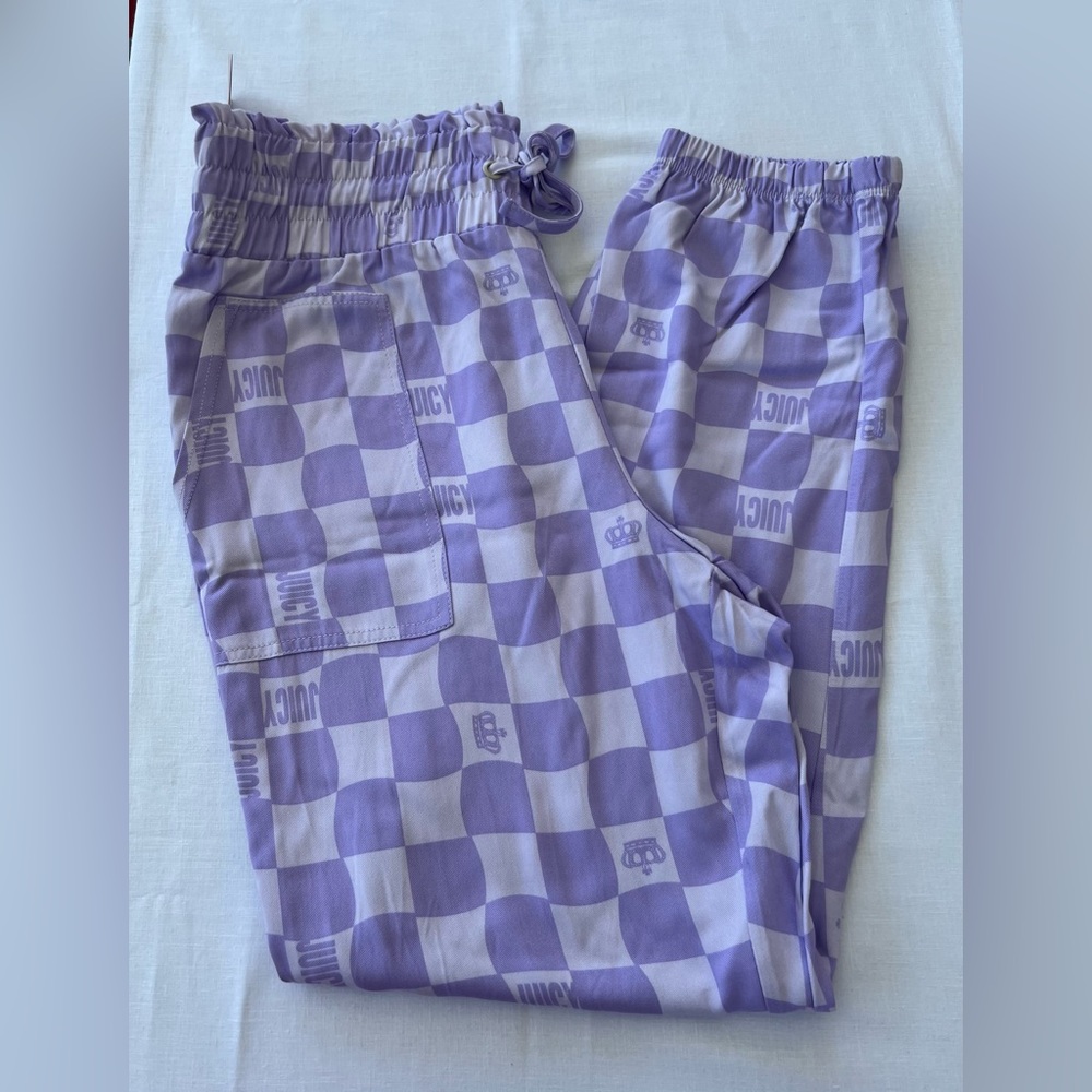Juicy Couture Brand, Lilac Sky Color, Size S - Women Pants - Picture 5 of 11